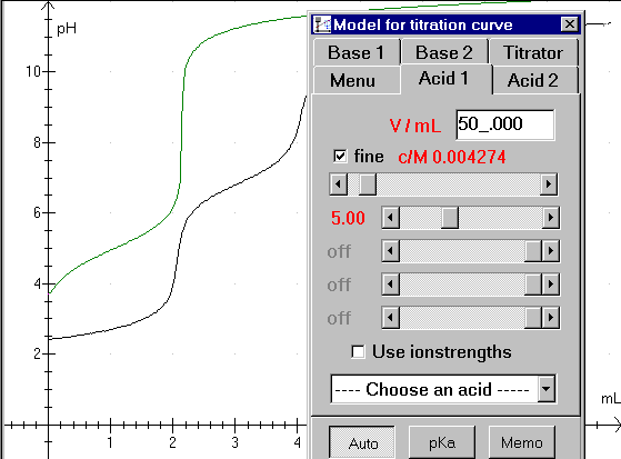 Type in volume and contracion